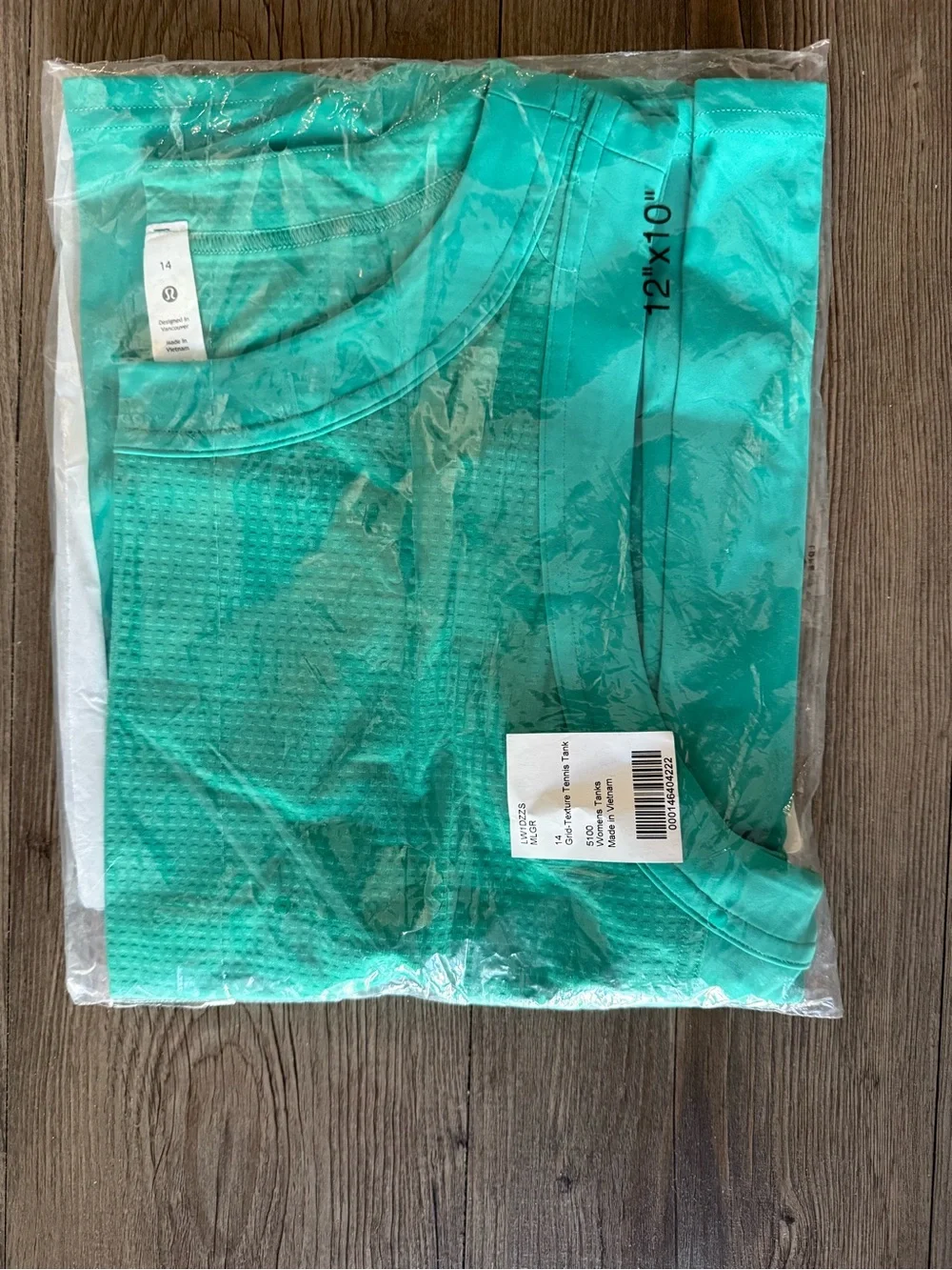 NWT Lululemon Grid Tennis Tank Top